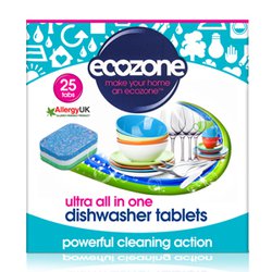 Ecozone, Tabletki do Zmywarki ULTRA, 25 szt. ECOZONE