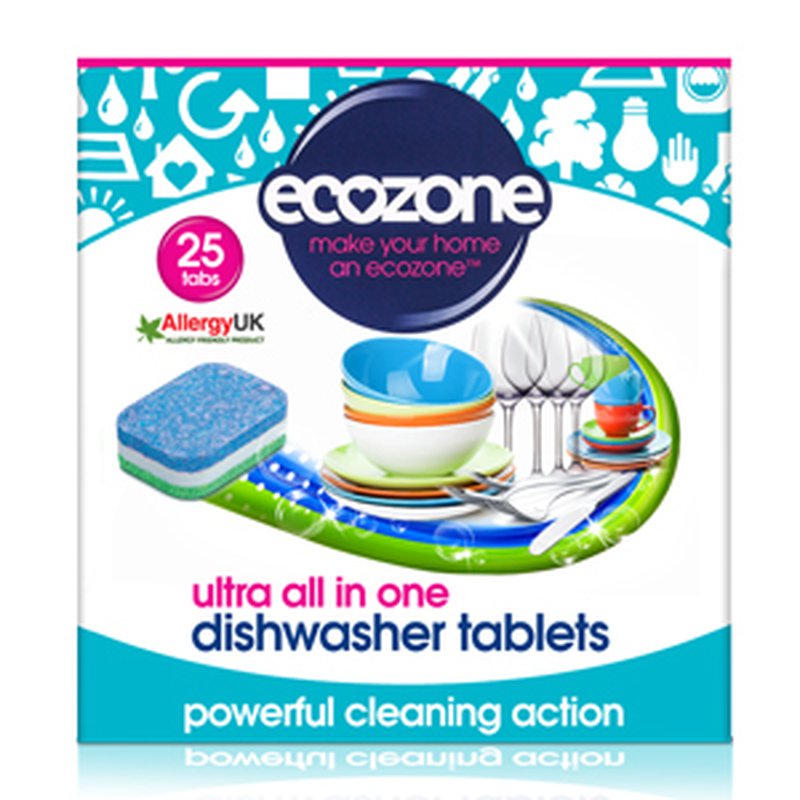 Ecozone, Tabletki do Zmywarki ULTRA, 25 szt. ECOZONE