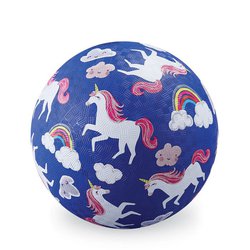 Crocodile Creek® - Piłka 13 cm, motyw jednorożce