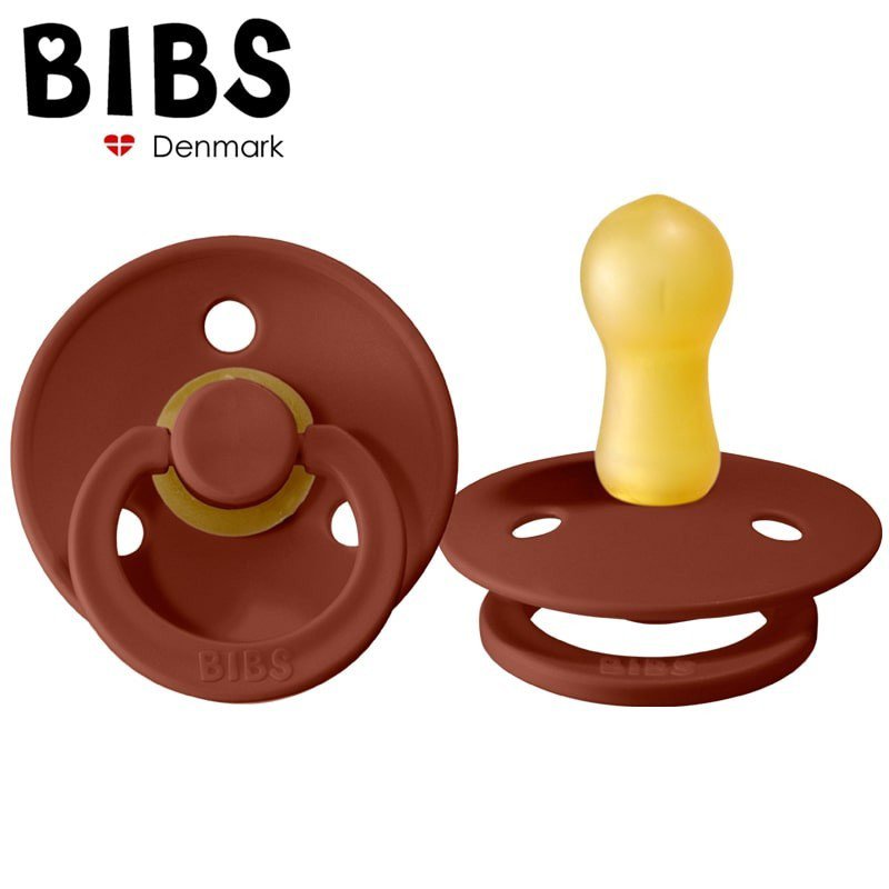 BIBS RUST M Smoczek Uspokajający kauczuk Hevea