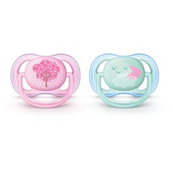 AVENT SCF343/20 Smoczek STHR AIR 0-6 Girl Deco