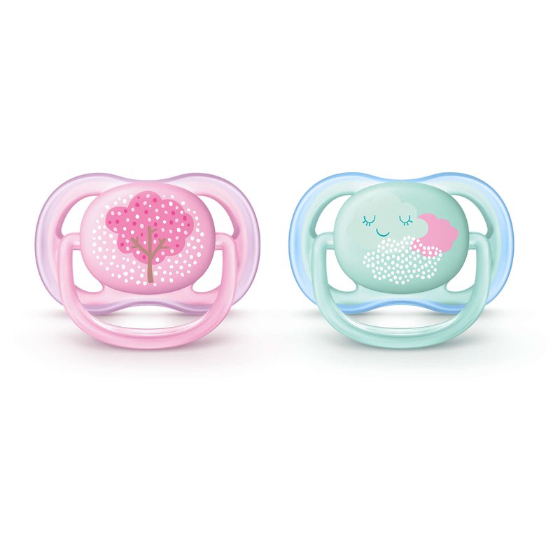 AVENT SCF343/20 Smoczek STHR AIR 0-6 Girl Deco