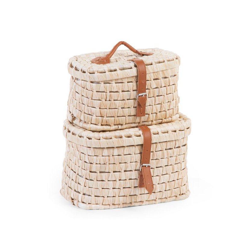 Childhome Kosze na pasek zestaw 2 szt. CHILDHOME