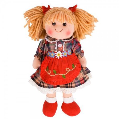 Bigjigs - Lalka szmaciana duża Marysia Bigjigs - Lalka szmaciana duża Marysia