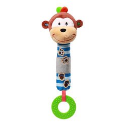 BABYONO - 619 Piszczek z gryzakiem MONKEY GEORGE