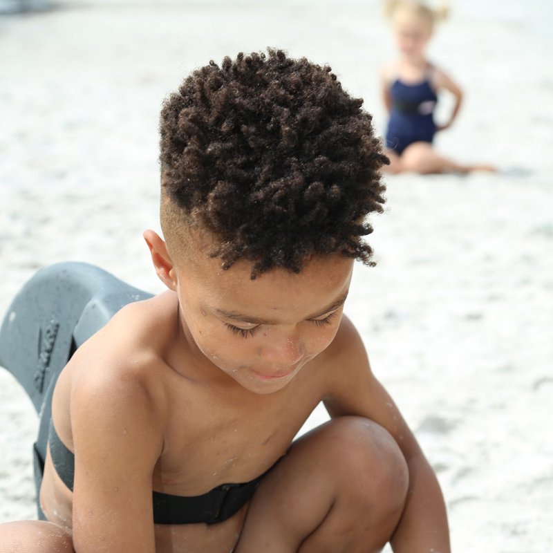 Funkit world - Silikonowe Foremki do piasku 4 szt. Scrunch - Granatowy