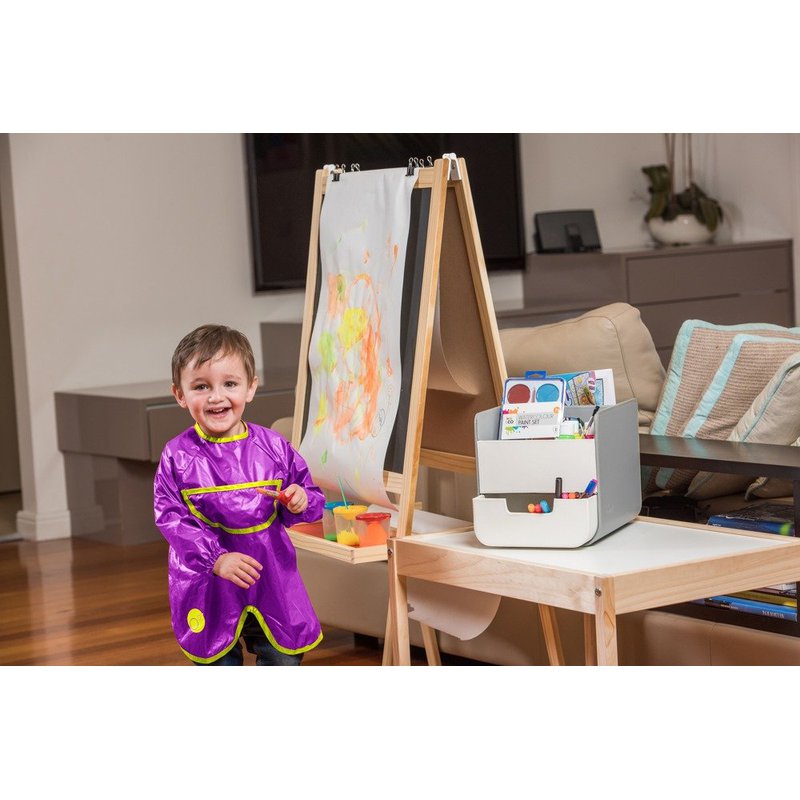 Fartuszek-śliniaczek wodoodporny z rękawami, Ocean Breeze, b.box