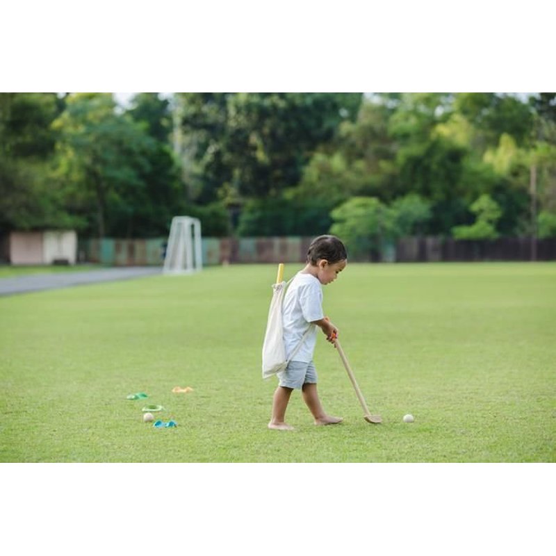 Drewniany mini golf - duży zestaw, Plan Toys®