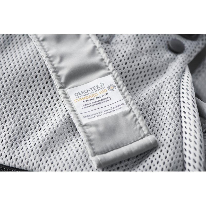 BABYBJORN ONE AIR - nosidełko, Srebrny