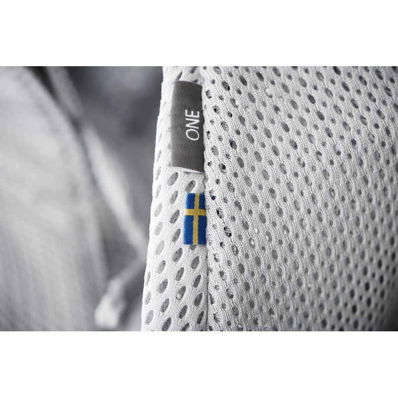 BABYBJORN ONE AIR - nosidełko, Srebrny