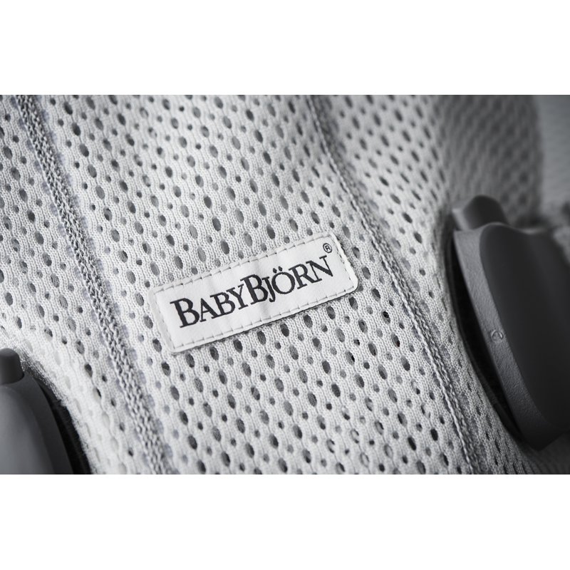 BABYBJORN ONE AIR - nosidełko, Srebrny