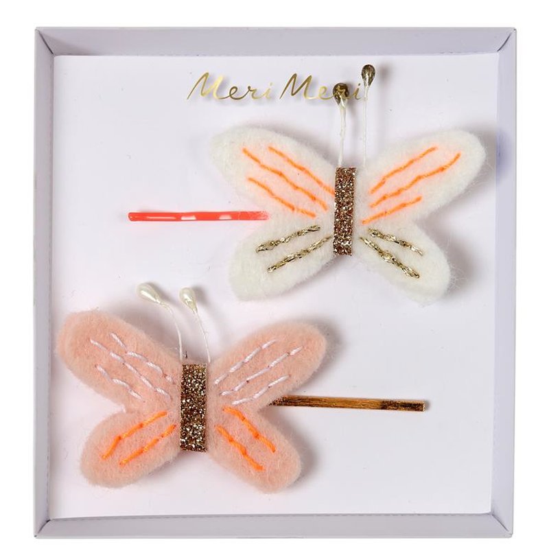 Meri Meri - Wsuwki do włosów Motylek