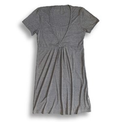 Nanaf Organic, DO SPANIA I KĄPANIA, Bambusowa Koszula nocna, ciemnoszary melanż