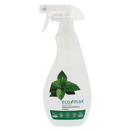 Eco-Max, Spray do czyszczenia łazienki i kabiny prysznicowej, mięta, 710ml