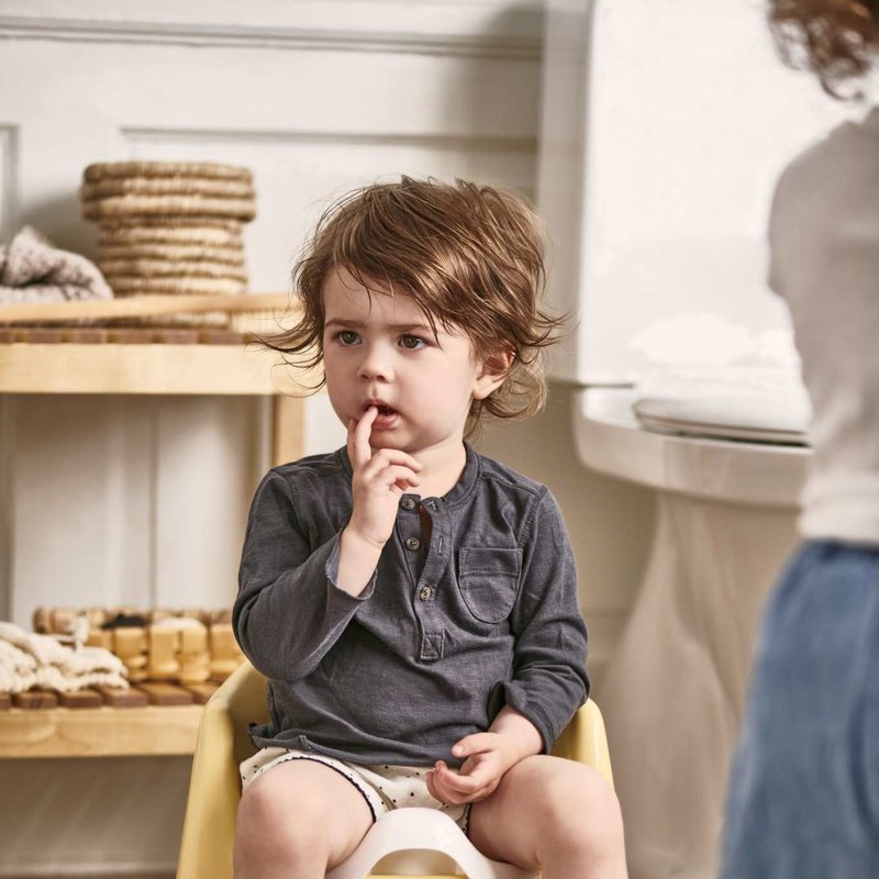 BABYBJORN - nocnik fotelik - żółty