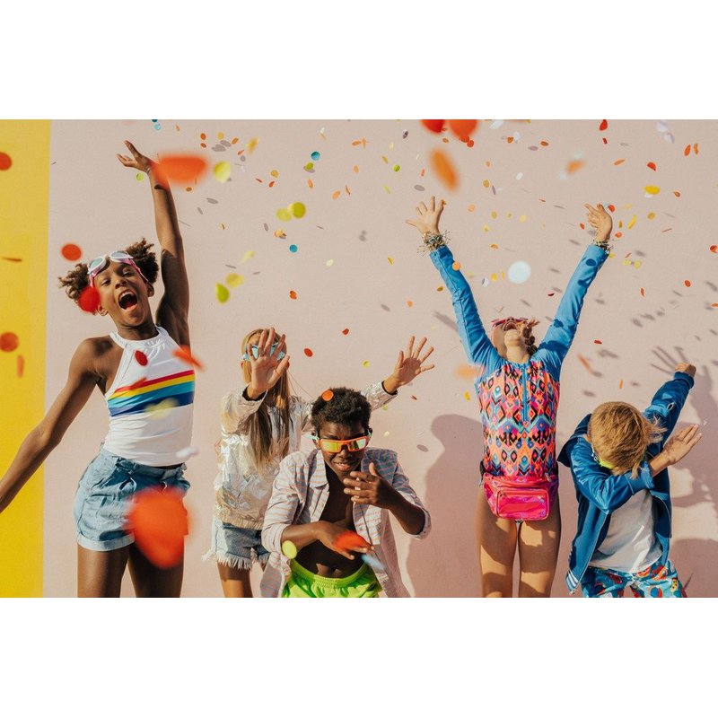 Okulary do pływania, Mack Truck Blue, Bling2O Bling2o