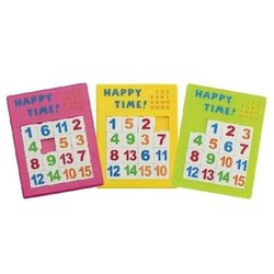 Goki® - Przesuwane puzzle liczbowe, Goki 13186