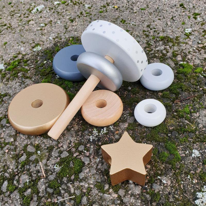 Drewniana wieża piramida srebrna, Jabadabado JaBaDaBaDo