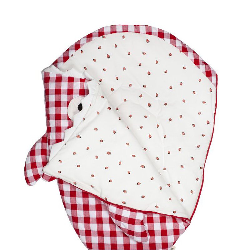 Baby Bites Śpiworek zimowy Shark (1-18 miesięcy) Red Vichy BABY BITES