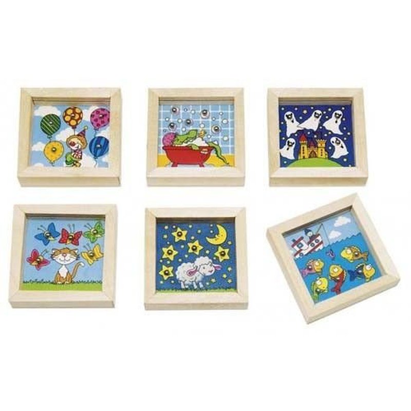 Goki® - Ćwicz cierpliwość kwadratowe,  Goki 56703