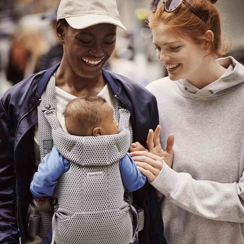 BABYBJORN MOVE 3D Mesh - nosidełko, Szary