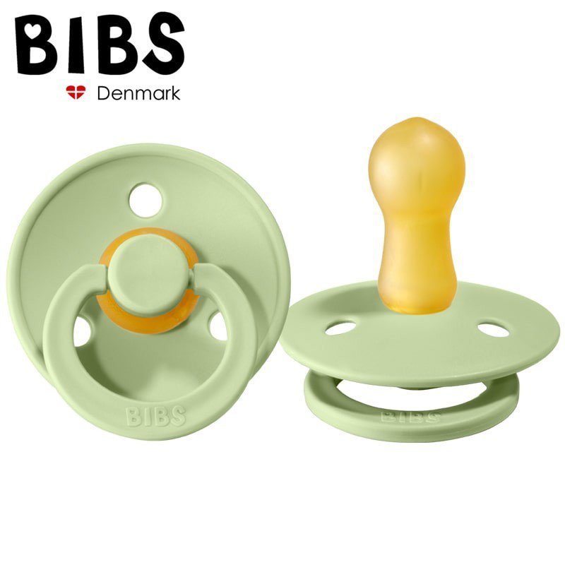 BIBS PISTACHIO S Smoczek Uspokajający kauczuk Hevea