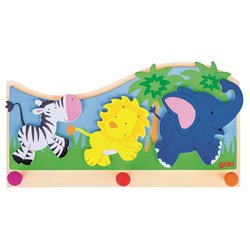 Goki® - Goki - Wieszak na ubrania Zwierzęta z dżungli