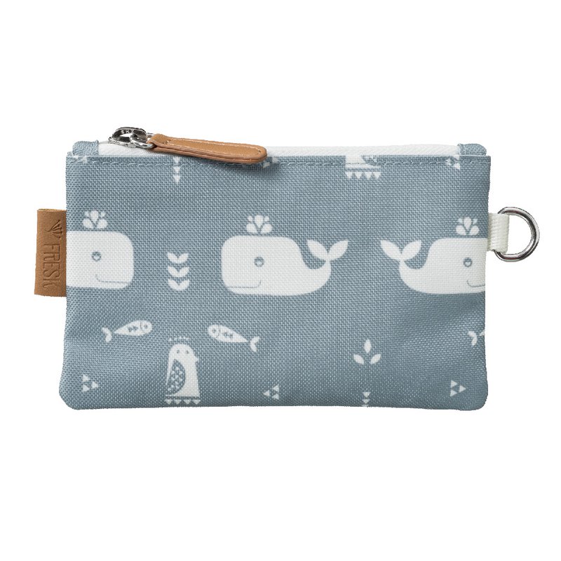 Fresk Portfel Wieloryb niebieski FRESK