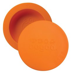 oogaa Orange Bowl & Lid silikonowa miseczka z pokrywką