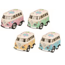 Goki® - Metalowy model Volkswagen mini van 5cm