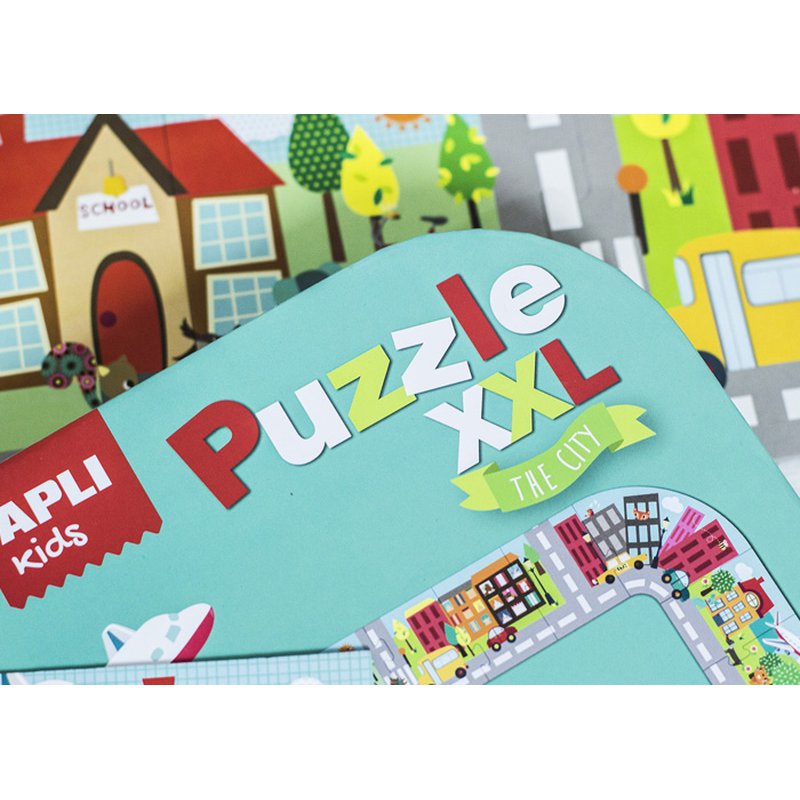 Puzzle XXL Apli Kids - Miasto 3+