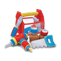 Melissa&Doug® - Melissa, Pluszowa skrzynka z narzędziami