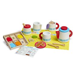 Melissa&Doug® - Drewniany zestaw do serwowania herbaty