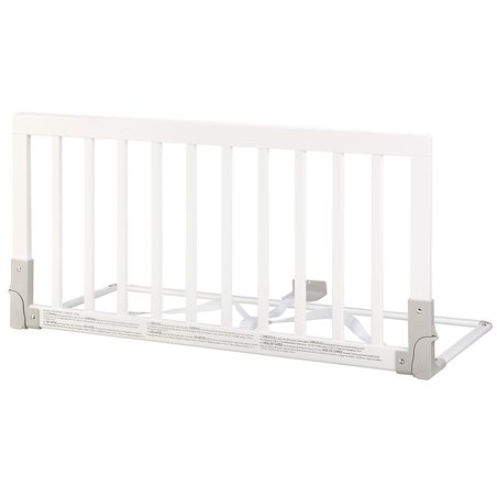Baby Dan - Drewniana barierka ochronna łóżka - biała