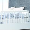 Baby Dan - Drewniana barierka ochronna łóżka - biała