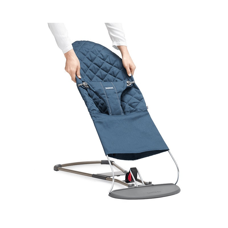 BABYBJORN - poszycie do leżaczka Balance Bliss Granatowy, Cotton