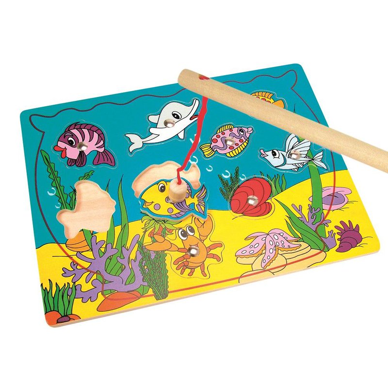 Bino - Układanka magnetyczna łowienie rybek