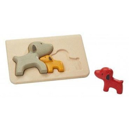 Pieski - Puzzle drewniane, Plan Toys