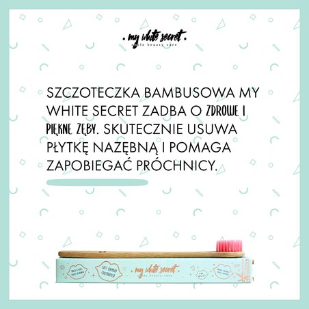 My White Secret, Bambusowa szczoteczka do zębów MY WHITE SECRET