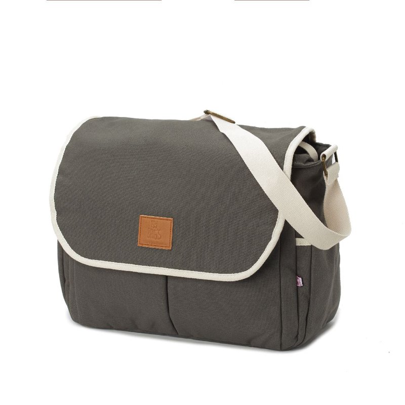 My Bag's Torba do wózka Flap Bag Happy Family grey MY BAG'S