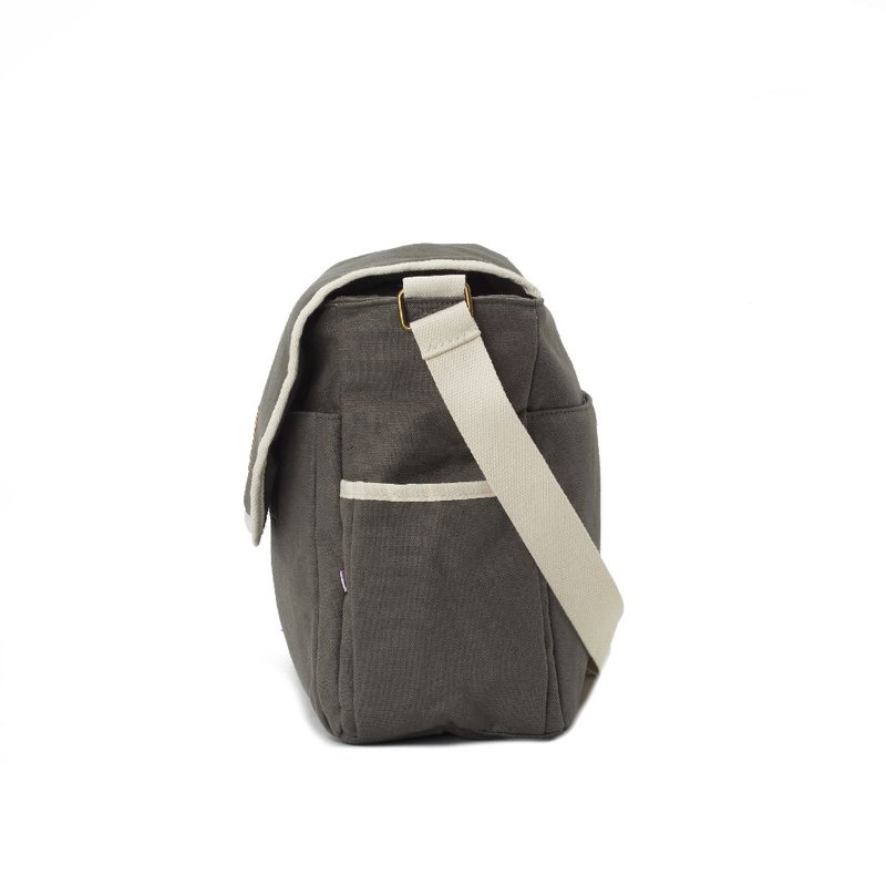 My Bag's Torba do wózka Flap Bag Happy Family grey MY BAG'S