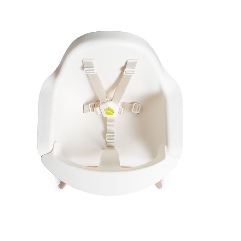 CHILDHOME - Krzesełko do karmienia Evolu 2 ONE.80° Natural/White