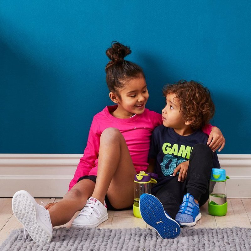 Sportowa butelka tritanowa 450 ml, Strawberry Shake, b.box