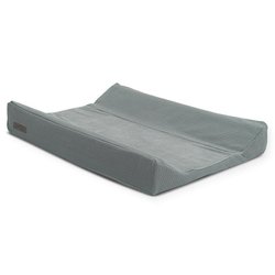 Jollein - Baby & Kids - Jollein - Pokrowiec na przewijak Brick Velvet 50 x 70 cm Storm Grey