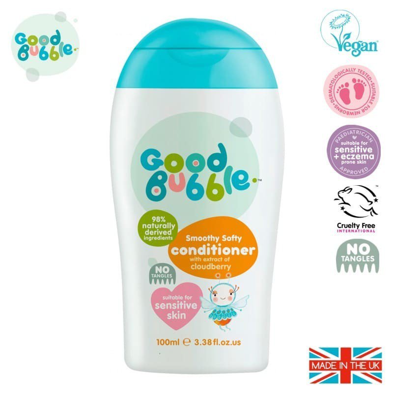 Good Bubble Organiczna odżywka wegańska do pielęgnacji włosów Noworodka i NiemowlakaCloudberry 100 ml GOOD BUBBLE