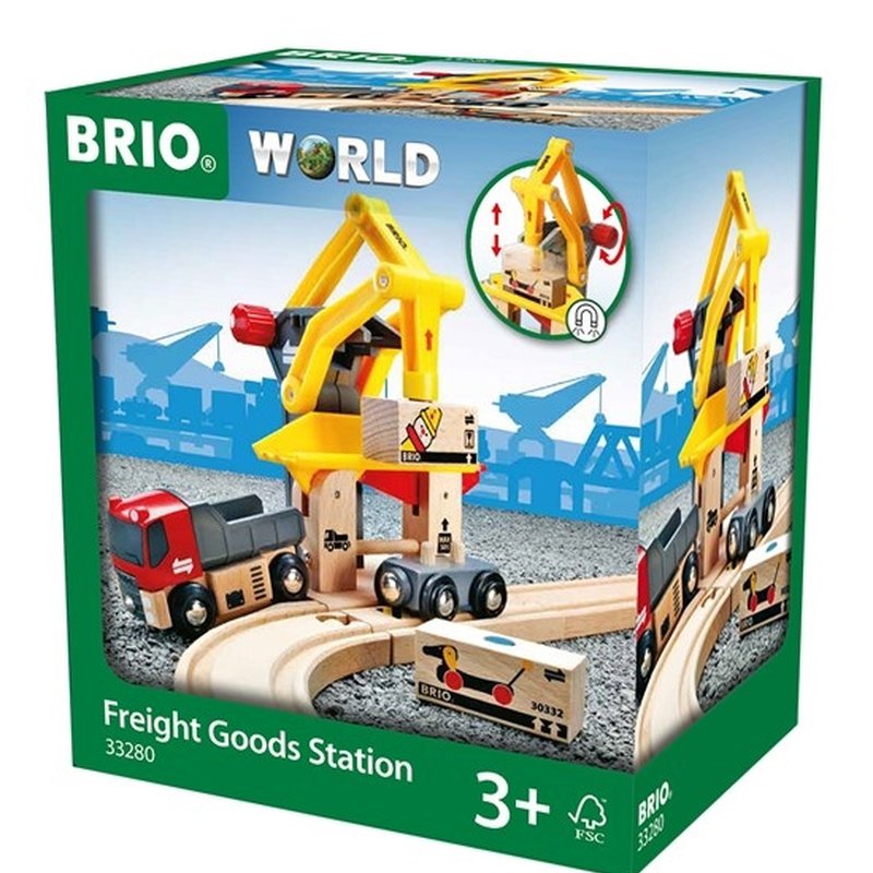 BRIO World Stacja Przeładunkowa