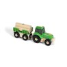 BRIO World Traktor z Przyczepą i Drewnem BRIO World Traktor z Przyczepą i Drewnem