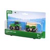 BRIO World Traktor z Przyczepą i Drewnem BRIO World Traktor z Przyczepą i Drewnem