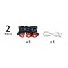 BRIO World Czarna Lokomotywa z Mini USB BRIO World Czarna Lokomotywa z Mini USB