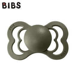 BIBS SUPREME M GREEN HUNTER Smoczek Uspokajający kauczuk Hevea